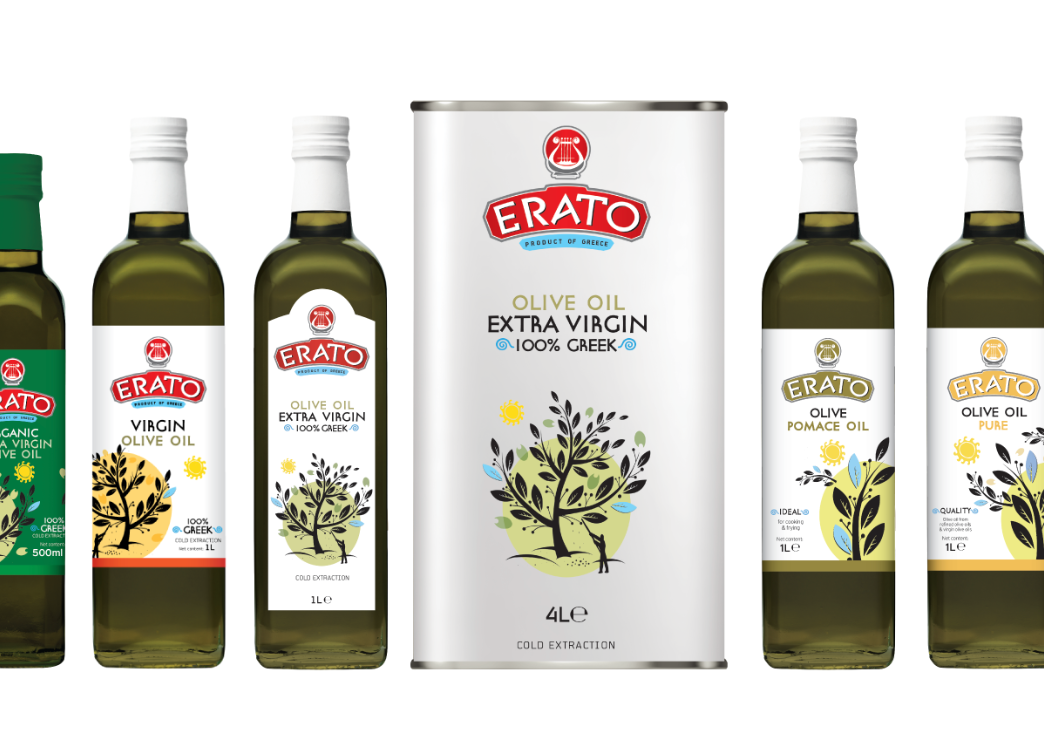 Erato橄欖油包裝設(shè)計欣賞：Olive Oil